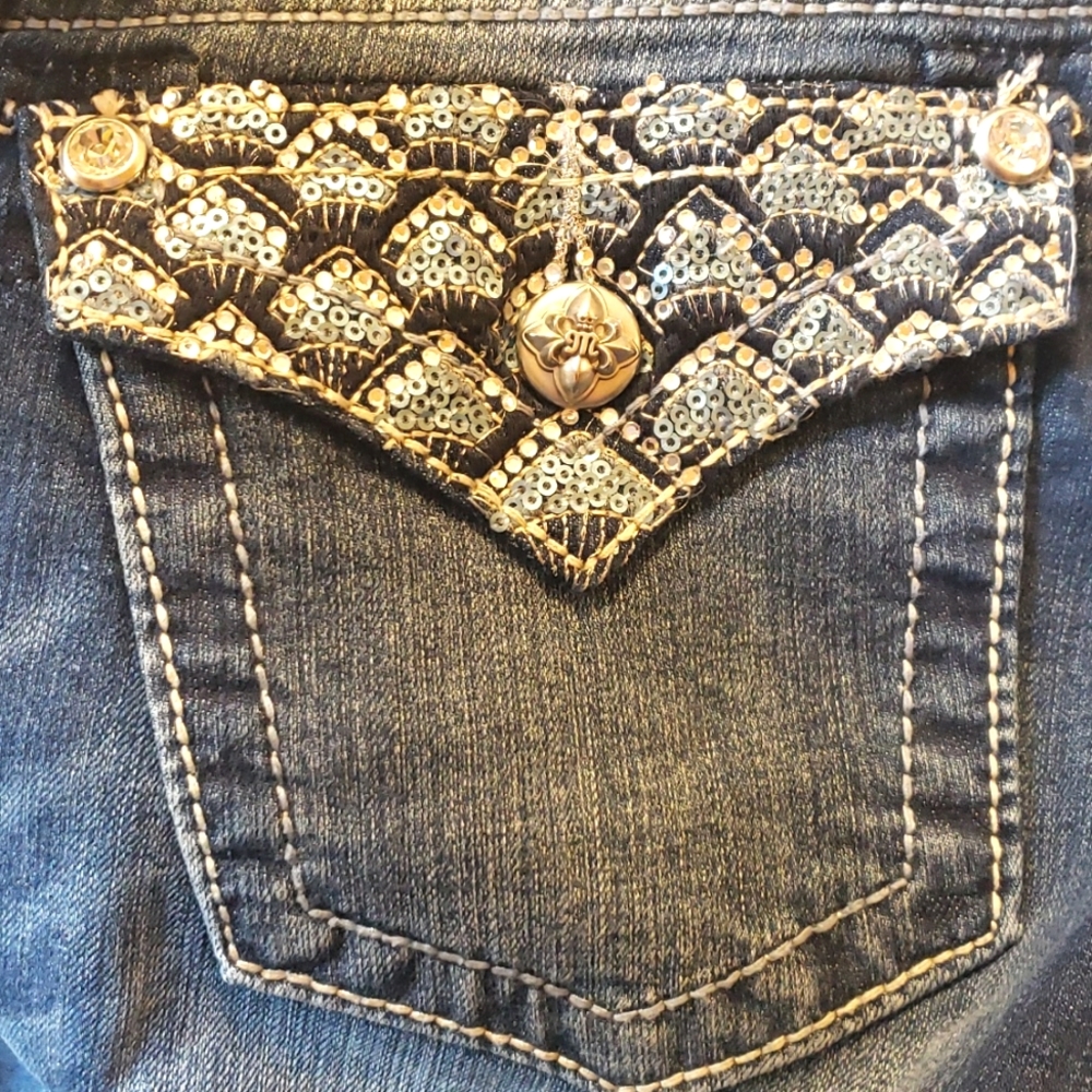 NWOT Miss Me Jeans size 28x34